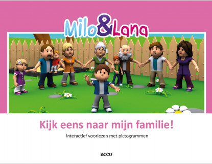 Het prentenboek Milo en Lana - Kijk eens naar mijn familie!