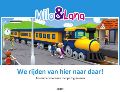 Voorkant van het boek We rijden van hier naar daar!