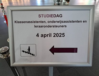 Landelijke studiedag klassenassistenten, onderwijsassistenten en leraarondersteuners