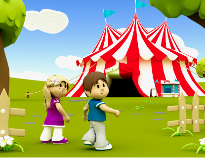 We gaan naar het circus