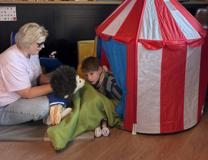 Samen naar het circus