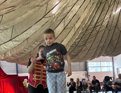 Samen naar het circus
